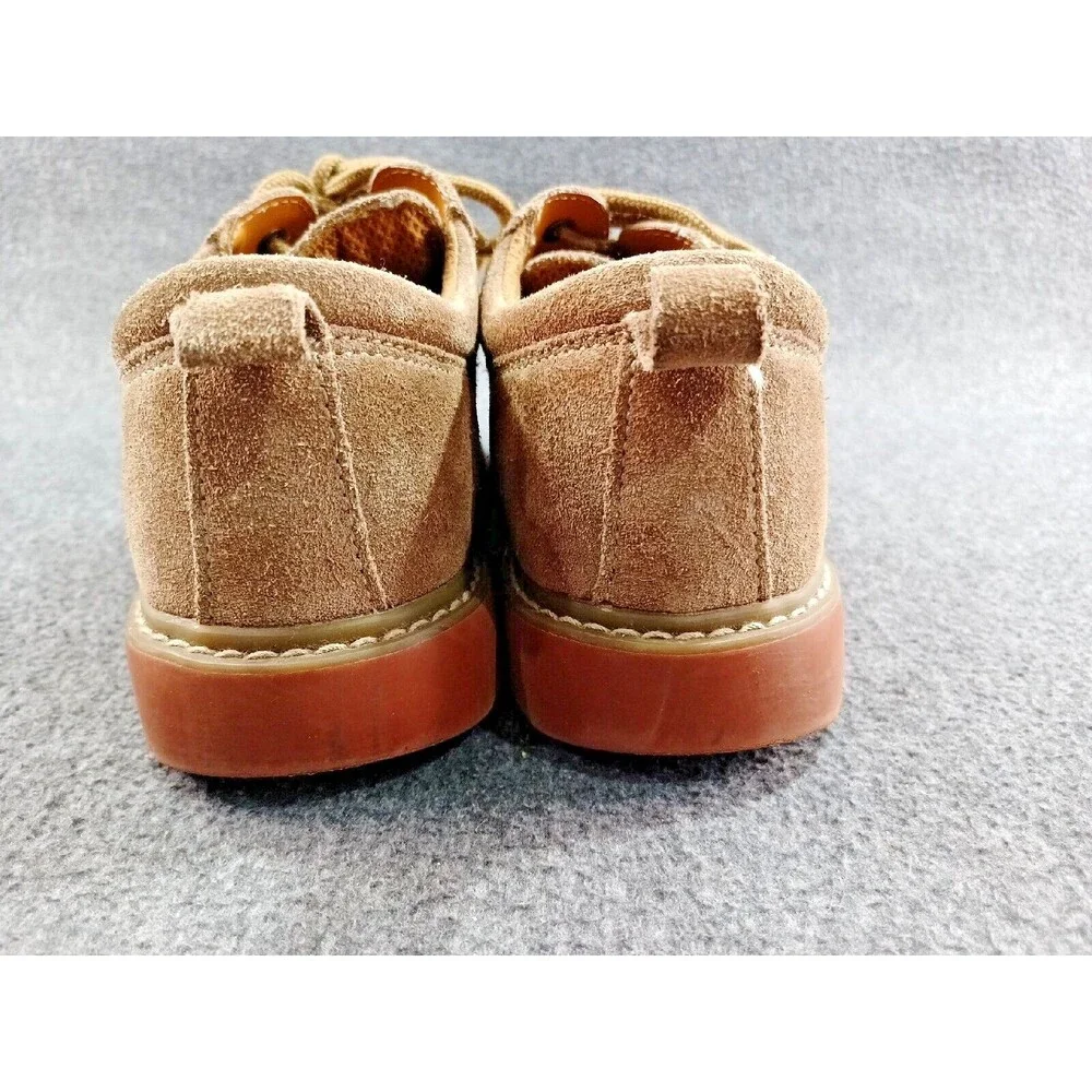 Skechers Raiders Tan Buck Oxford Shoes Steel Shank Men US 5.5